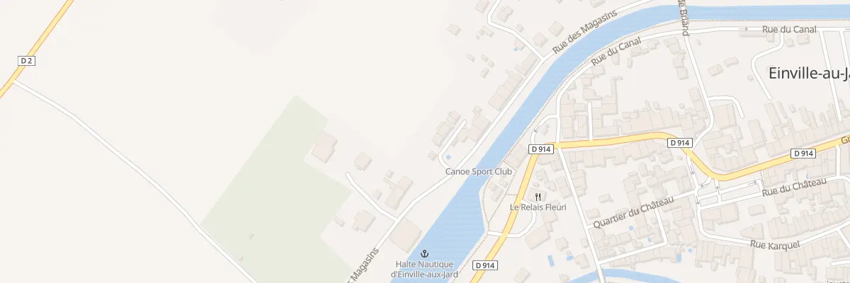 Plan du 25 Rue des Magasins à Einville-au-Jard