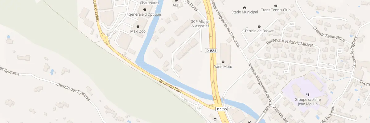 Plan du 176 All des Basses Rives à Trans-en-Provence