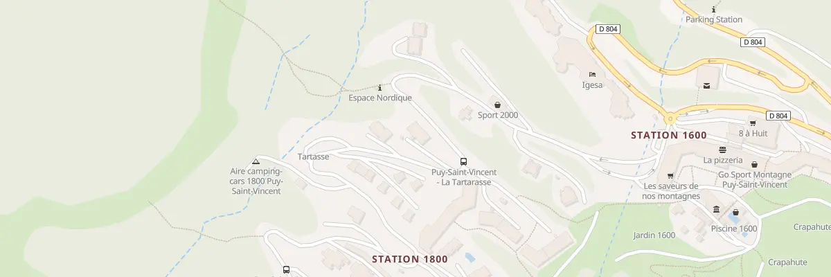 Plan du 552 Rte de 1800 à Puy-Saint-Vincent