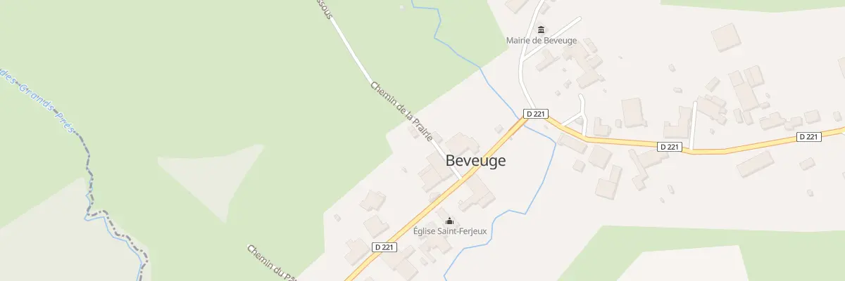 Plan du 4 Grande Rue à Beveuge