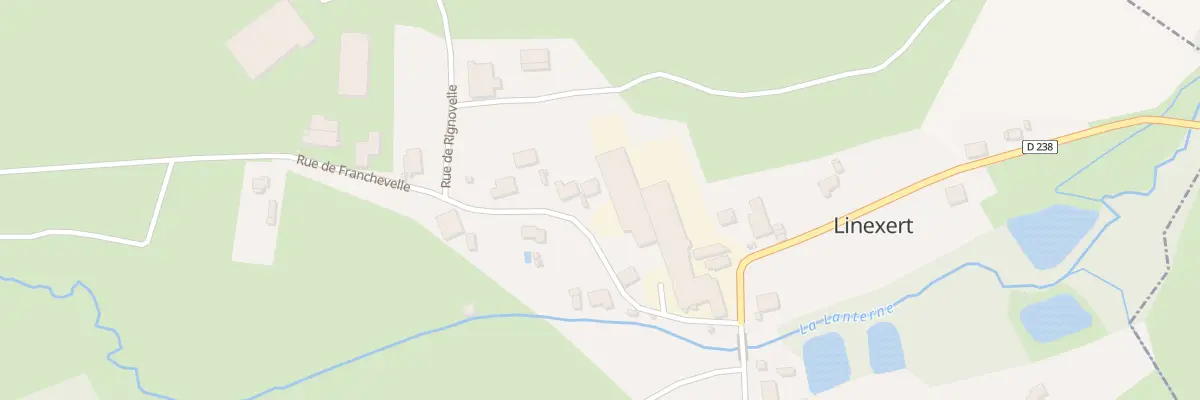 Plan du 7 Rue de Franchevelle à Linexert