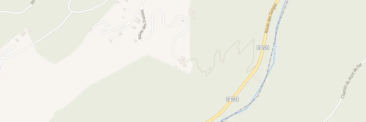 Plan du 9001 Les Combes à Ugine