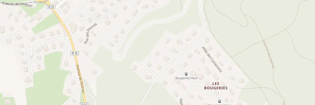 Plan du 35 All des Muguets à Allinges