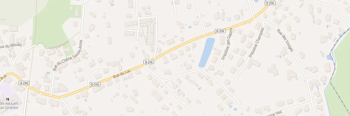 Plan du 24B Rue du Lac à Magny-Vernois