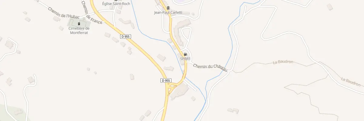Plan du 5046 Le Village à Montferrat