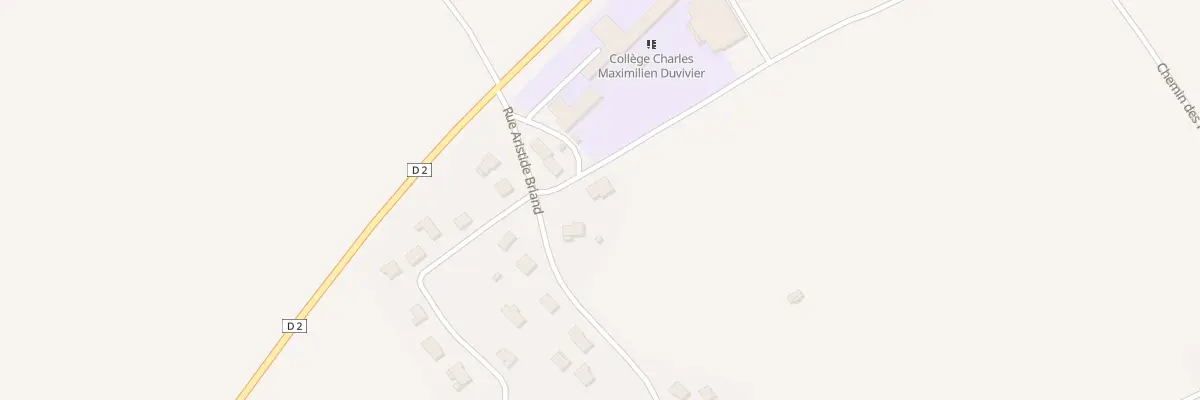 Plan du 36 Rue Aristide Briand à Einville-au-Jard