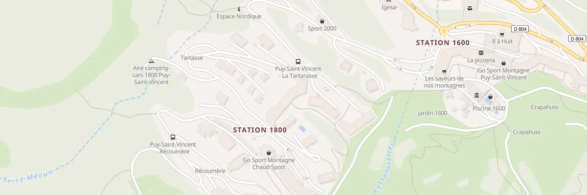 Plan du 5456 Clot des Leothauds à Puy-Saint-Vincent