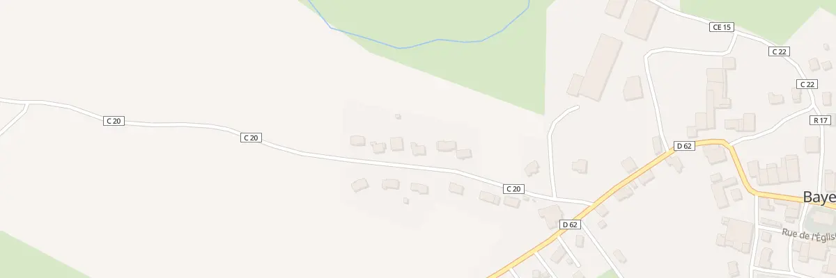 Plan du 190 Rue du Gravelier à Bayecourt