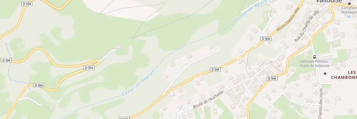 Plan du 5717 Dessus Ville à Vallouise-Pelvoux