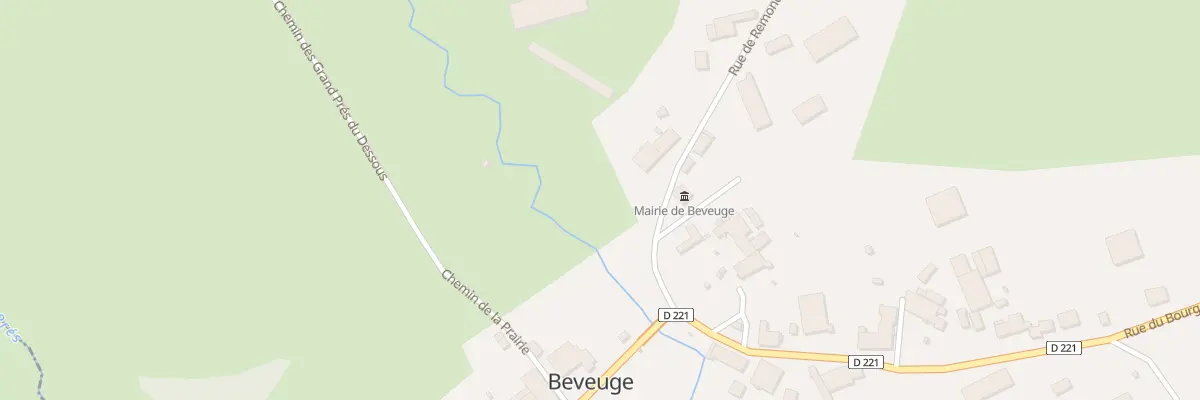 Plan du 1 Rue de Remondans à Beveuge