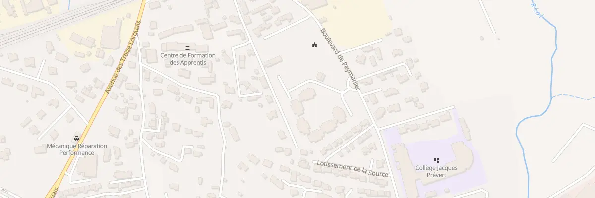 Plan du 458 Che de Gueringuier aux Arcs
