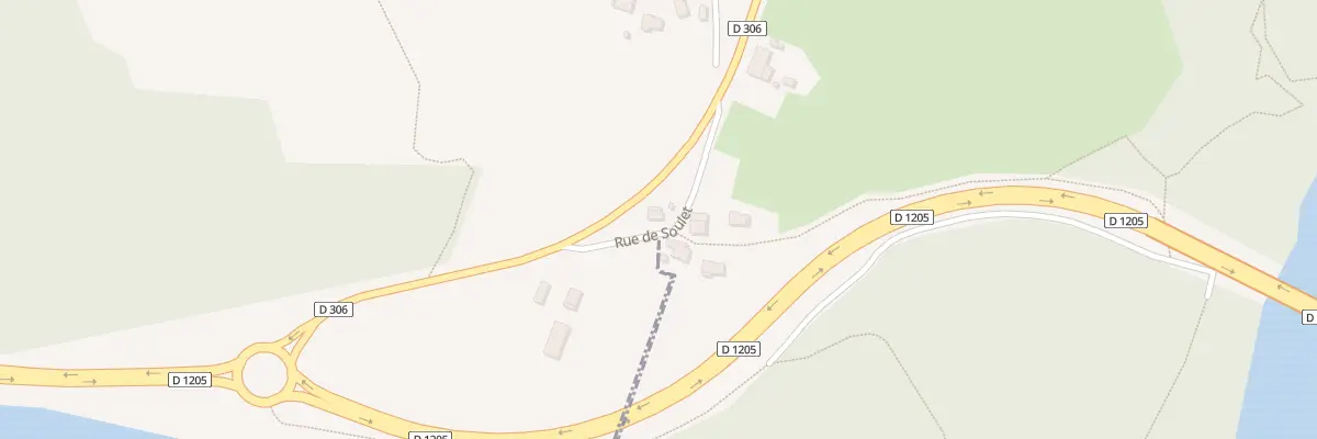 Plan du 84 Rue de soulet à Marignier