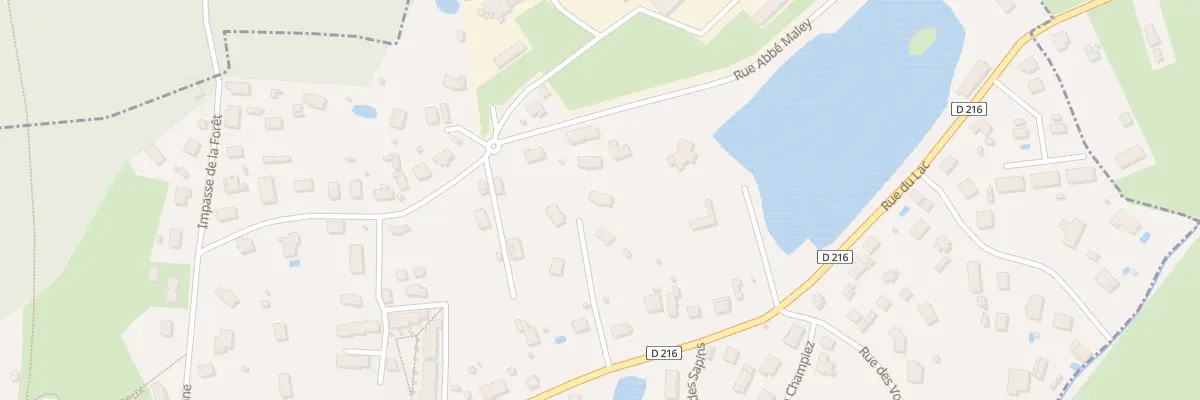 Plan du 17T Rue du Lac à Magny-Vernois