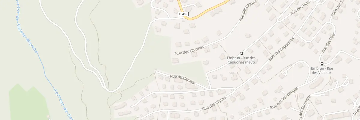 Plan du 21 Rue des Glycines à Embrun