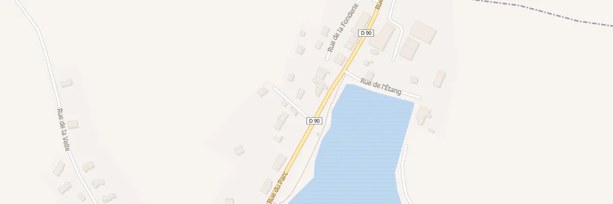 Plan du 2 Rue de la Goutte à Ronchamp