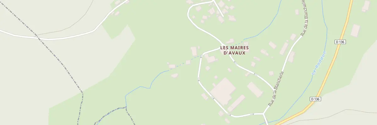 Plan du 144 Les Maires Davaux Centre B à Saint-Bresson