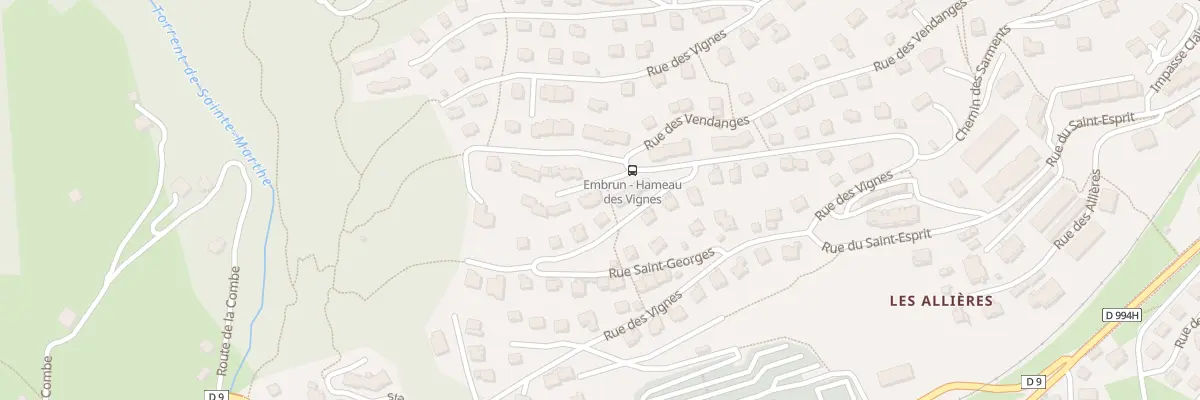 Plan du 3 Imp de l’Echalas à Embrun
