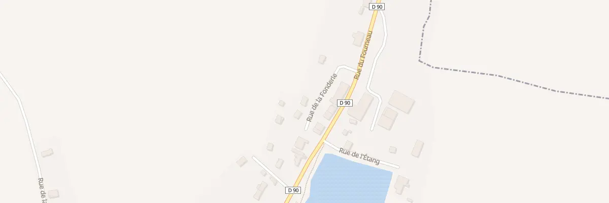 Plan du 8 Rue de la Fonderie à Fallon
