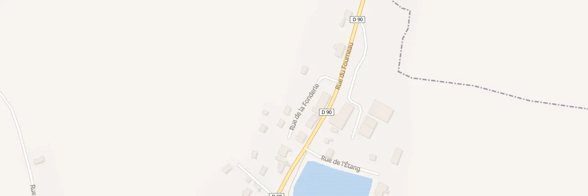 Plan du 6 Rue de la Fonderie à Fallon
