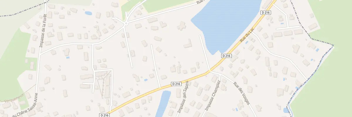 Plan du 13 Rue du Lac à Magny-Vernois