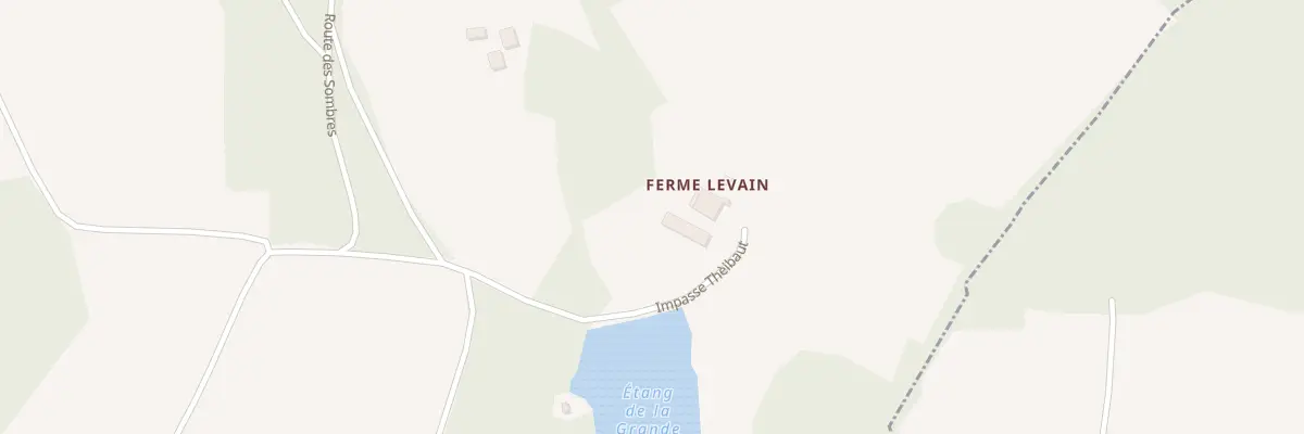 Plan du 5001 Imp du Mont Thiebaut à La Bruyère