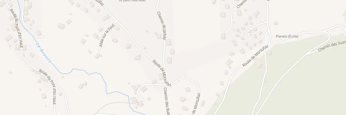 Plan du 540 Che de Jarbay à Mont-Saxonnex