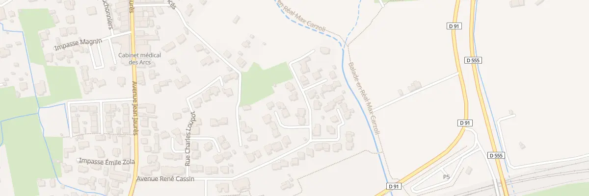 Plan du 6802 Notre Dame aux Arcs