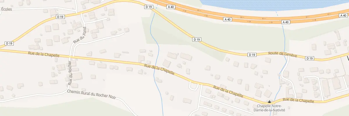 Plan du 688 Rue de la Chapelle à Vougy