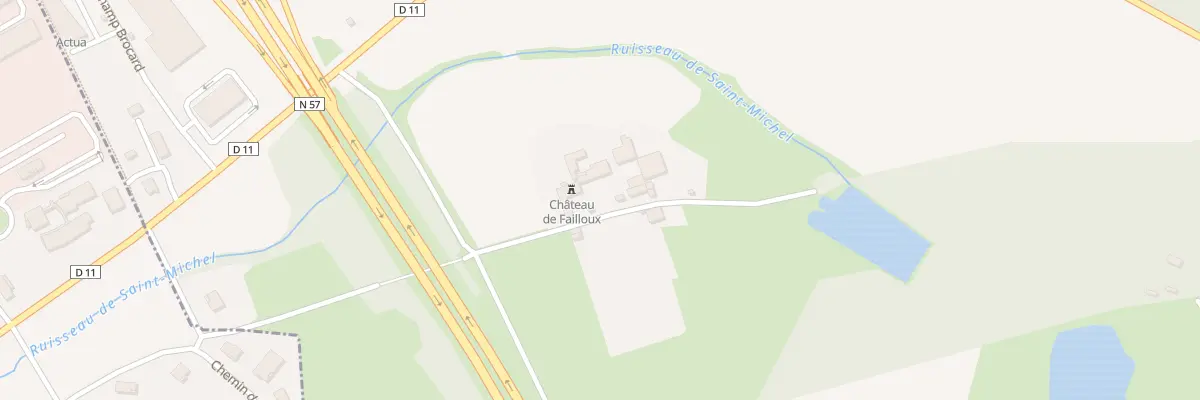 Plan du 3 Failloux Ferme à Jeuxey