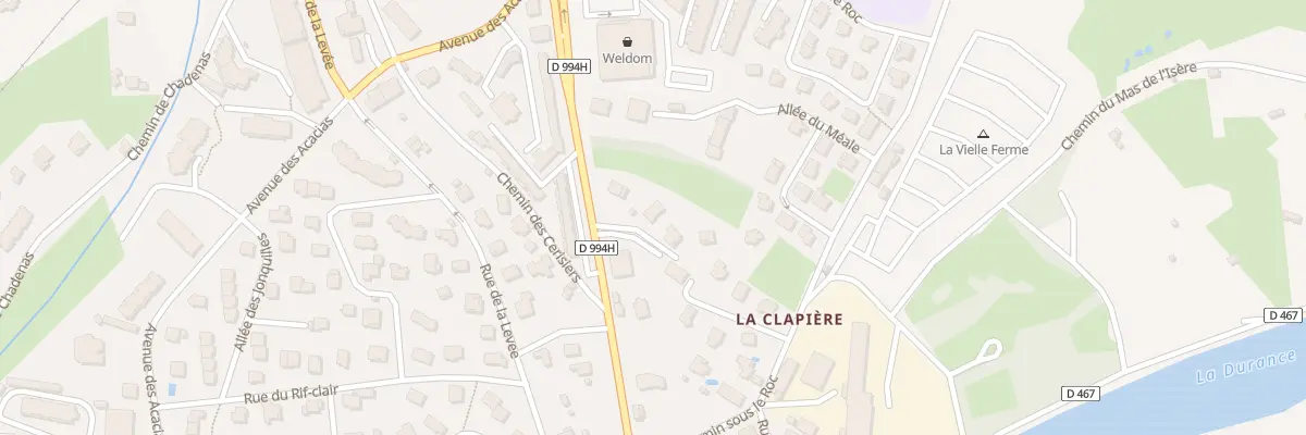 Plan du 8A Av de la Clapière à Embrun