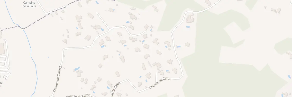 Plan du 671B Che de Cafon 1 à Trans-en-Provence