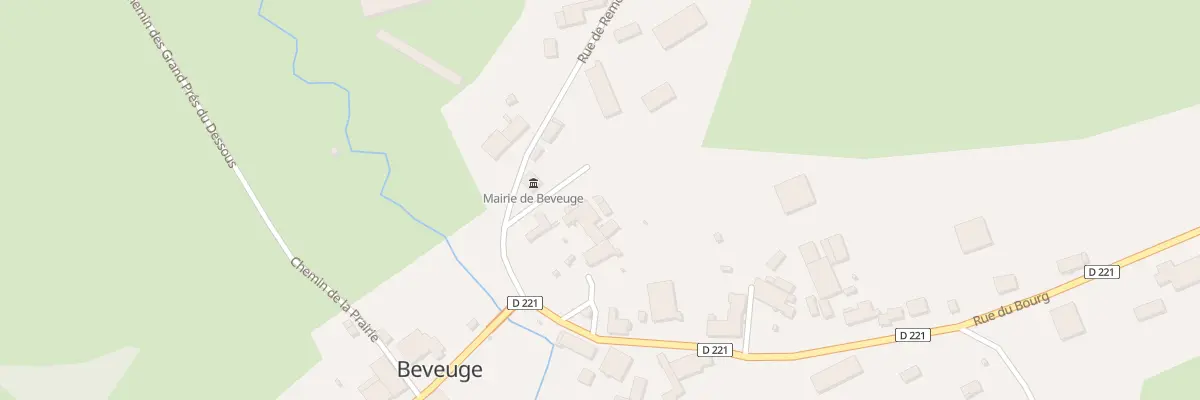 Plan du 4 Imp du Chateau à Beveuge
