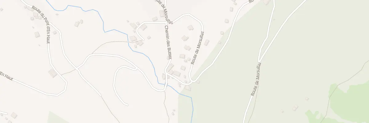 Plan du 850 Rte de Morsullaz à Mont-Saxonnex