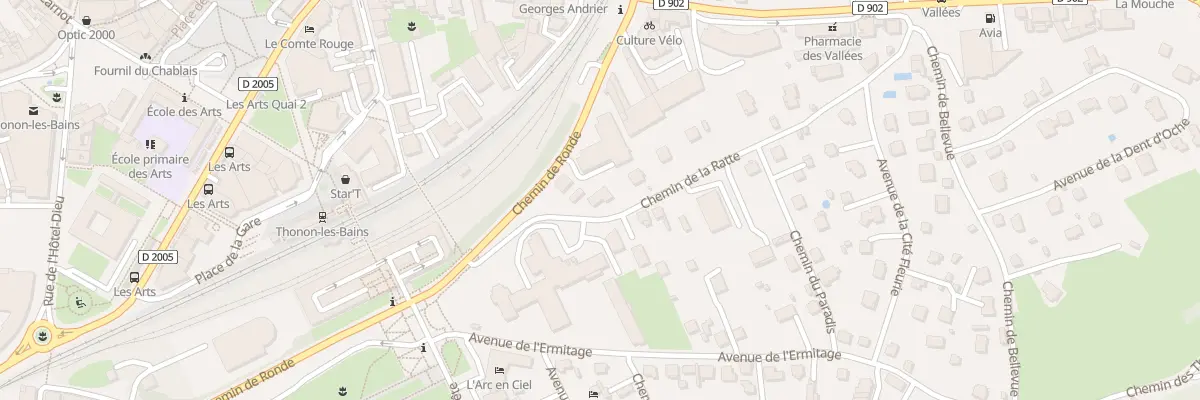 Plan du 15 Che de la Ratte à Thonon-les-Bains