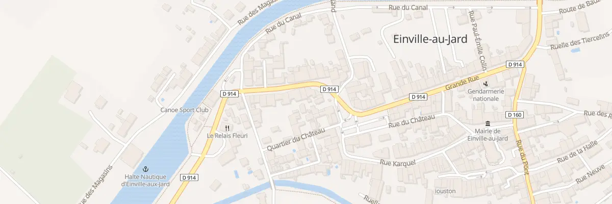 Plan du 19 Grande Rue à Einville-au-Jard