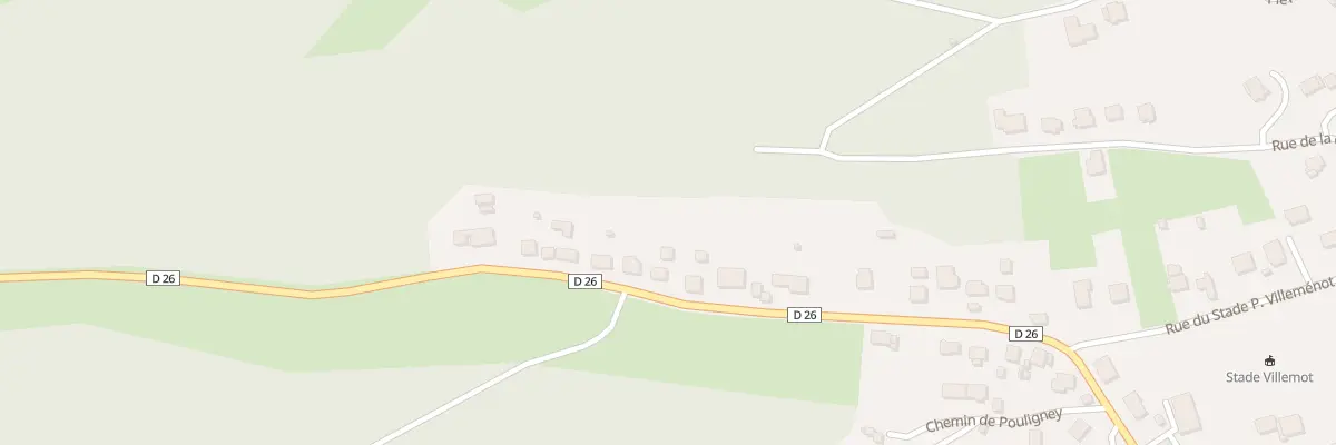 Plan du 34 Rue Léonel de Moustier à Pays-de-Clerval