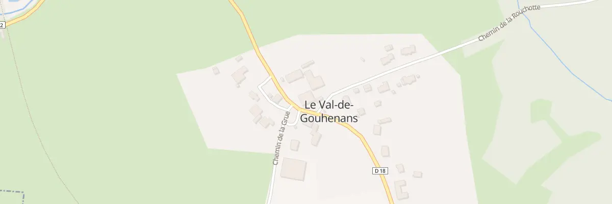Plan du 1 Rue des Grands Prés au Val-de-Gouhenans