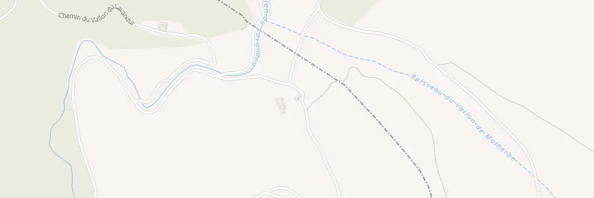 Plan du 5093 Giravay à Trigance