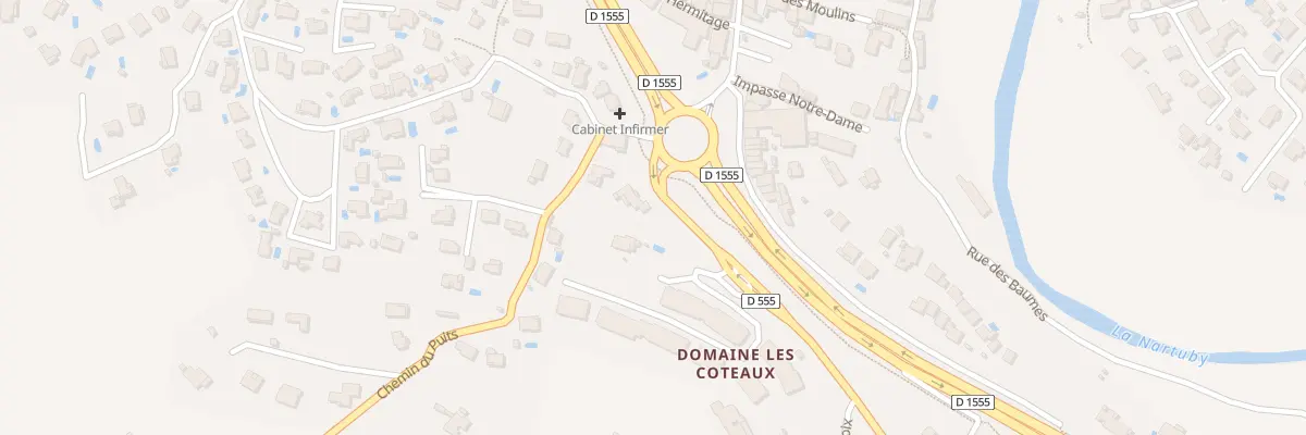 Plan du 53 Che du Puits à Trans-en-Provence