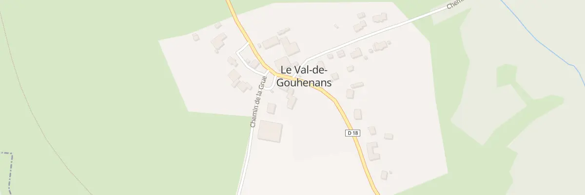 Plan du 5 Rue du Messager au Val-de-Gouhenans