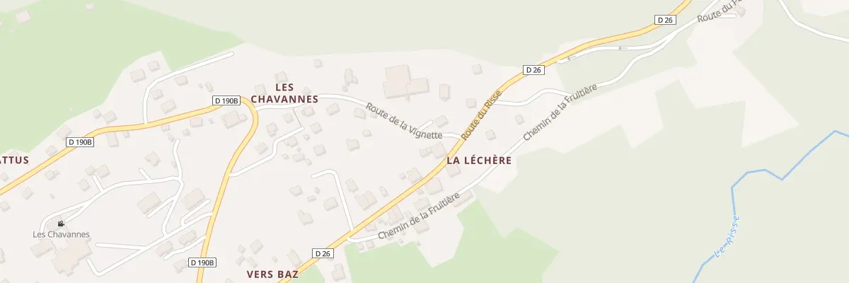 Plan du 43 Rte de la Vignette à Onnion