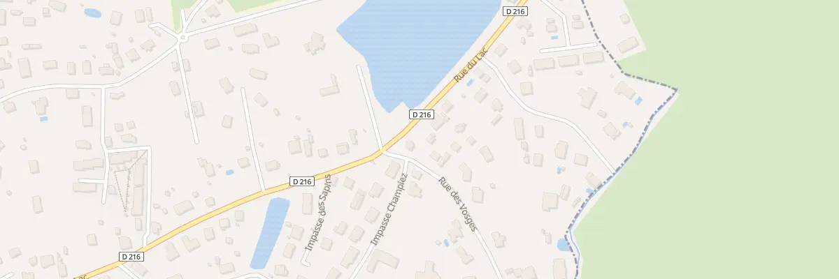 Plan du 10 Rue du Lac à Magny-Vernois