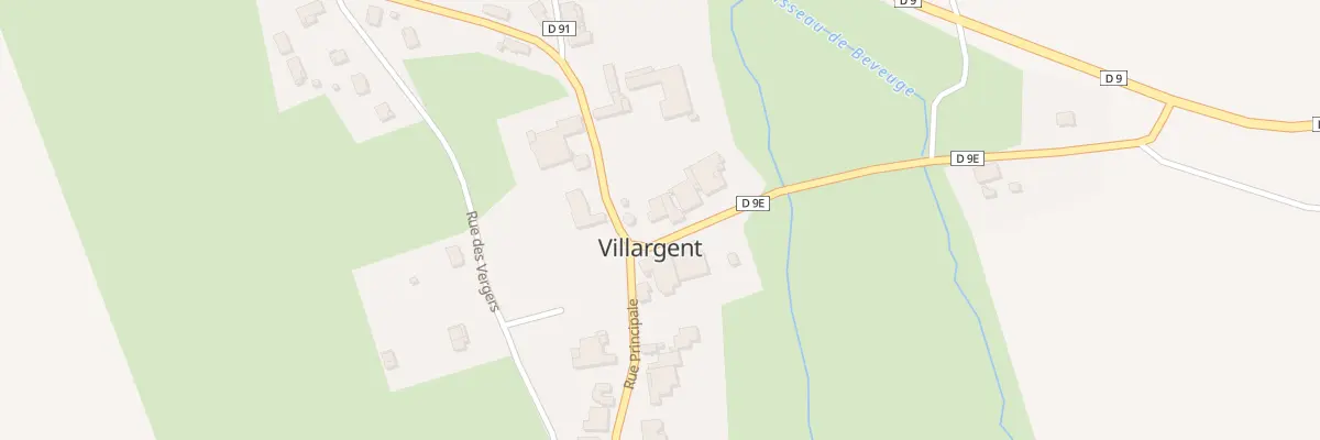 Plan du 1 Rue du Charmey à Villargent