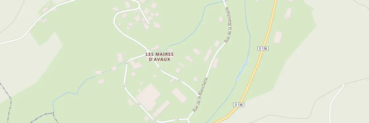 Plan du 138 Les Maires Davaux Centre B à Saint-Bresson