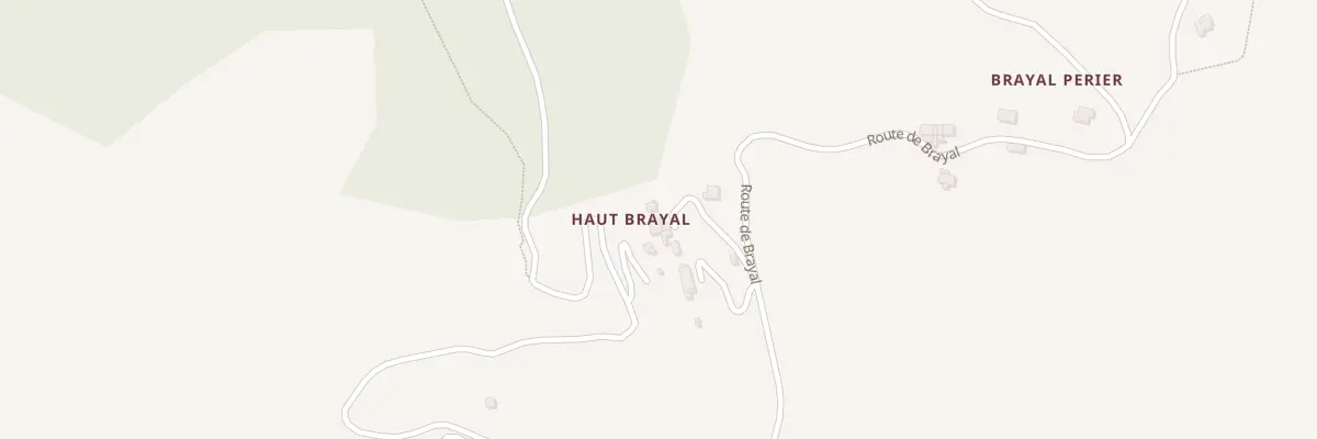 Plan du 5185 Haut Brayal à Castellane