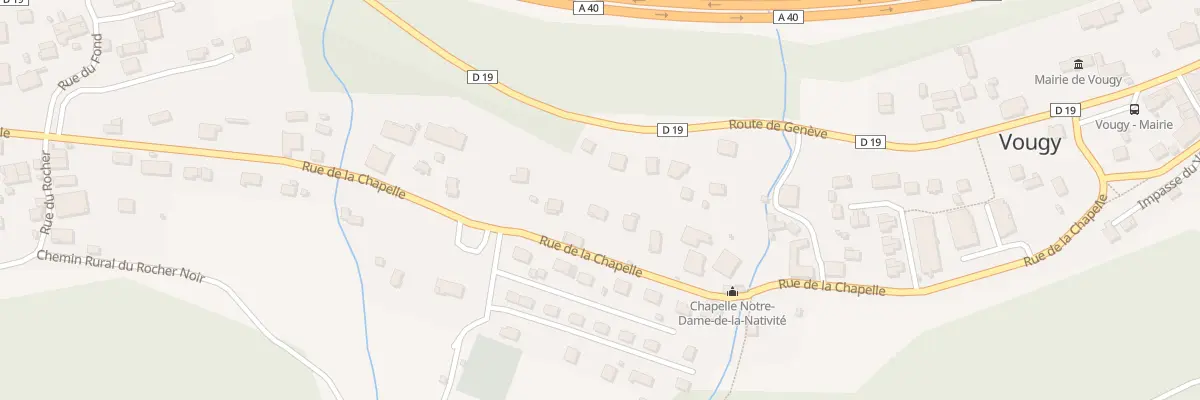 Plan du 456 Rue de la Chapelle à Vougy
