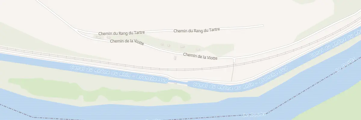 Plan du 6 Chem des Viottes à Branne