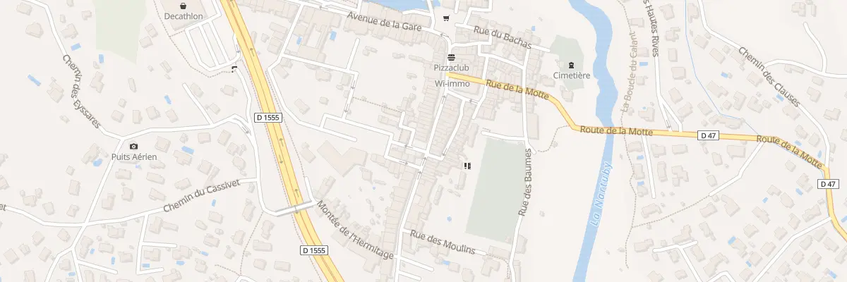 Plan du 46 Rue Nationale à Trans-en-Provence