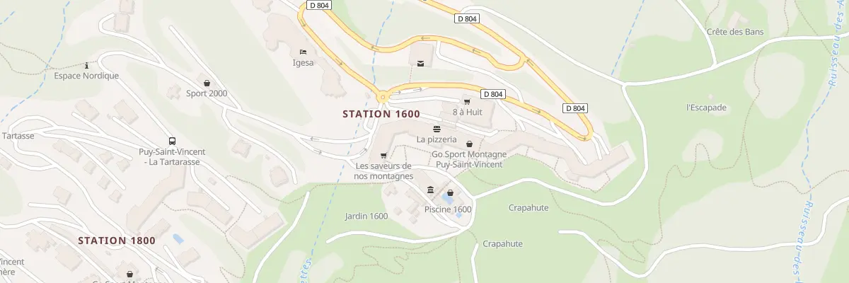 Plan du 50 Rue de la Voile à Puy-Saint-Vincent