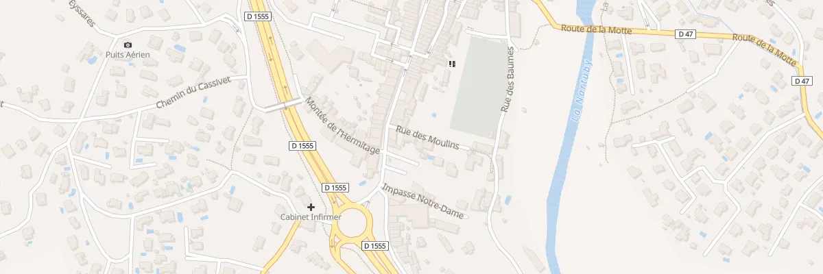 Plan du 4 Rue des Moulins à Trans-en-Provence